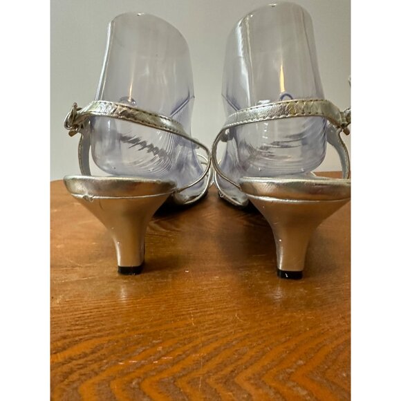 BL Boston Design Studio Women's Strappy Sandals Silver Sz 10 Sku 2825 - Picture 14 of 14